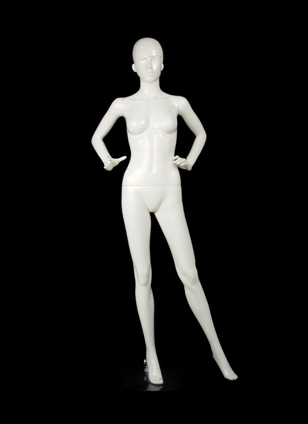 PLASTIC FEMALE MANNEQUIN (116) (MAF-P2-416)
