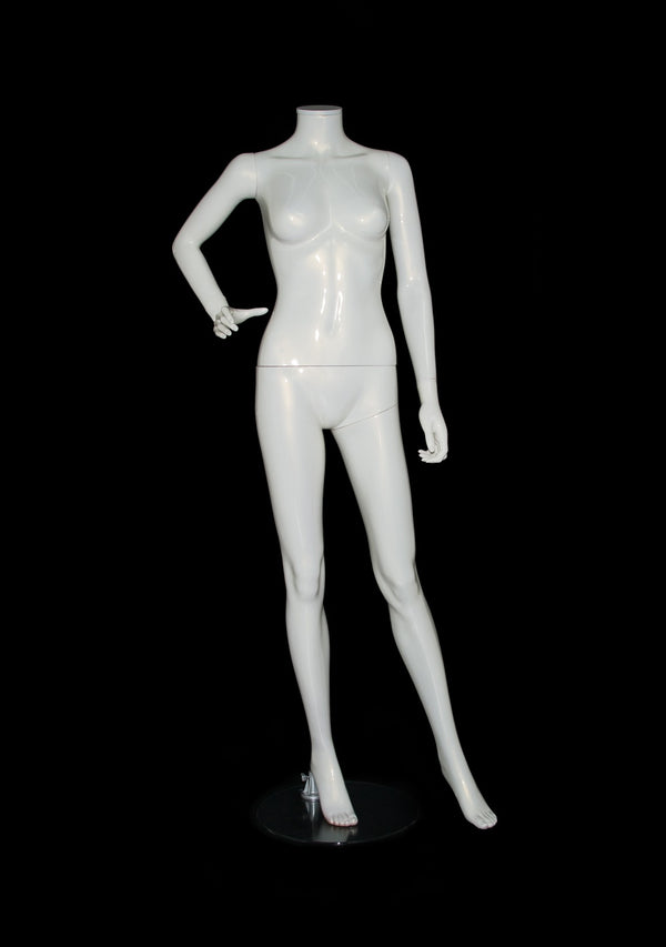 PLASTIC FEMALE MANNEQUIN (MAF-P2-417)
