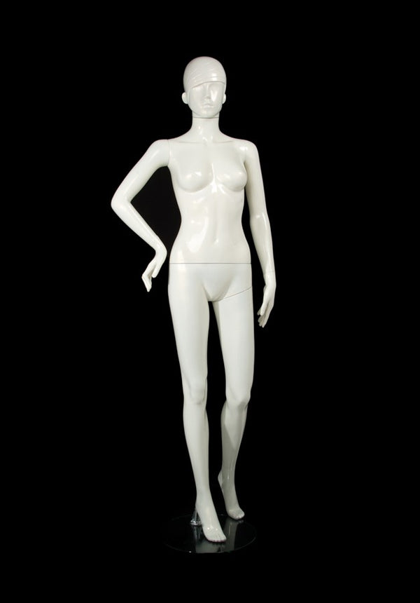 PLASTIC FEMALE MANNEQUIN (424) (MAF-P2-424)