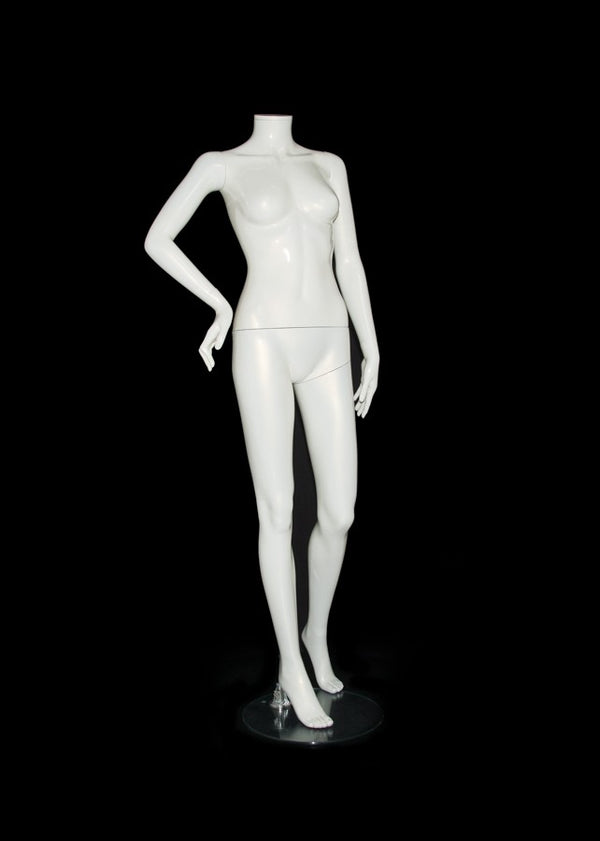PLASTIC FEMALE MANNEQUIN (424) (MAF-P2-424)