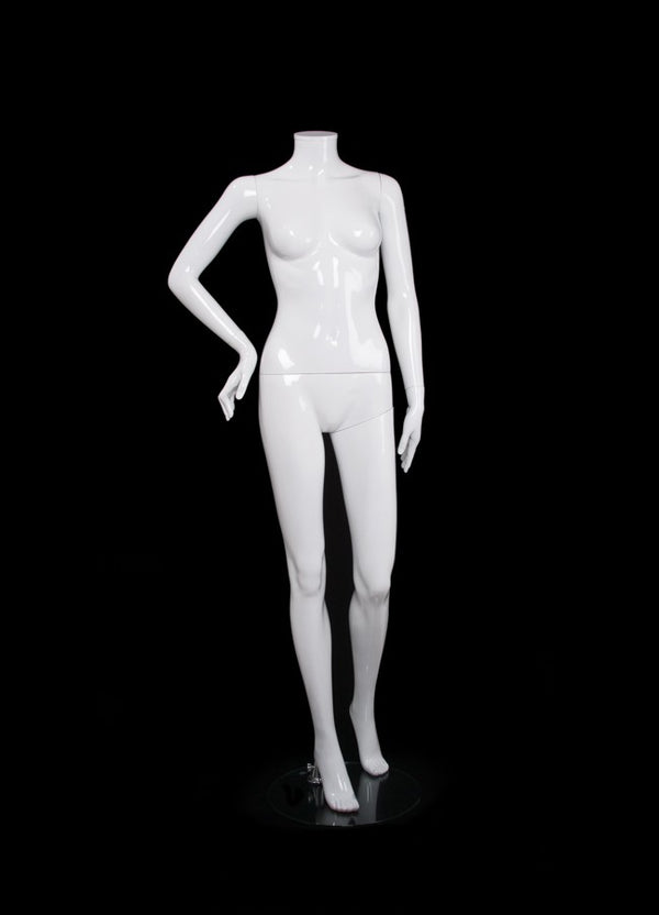 PLASTIC FEMALE MANNEQUIN (424) (MAF-P2-424)