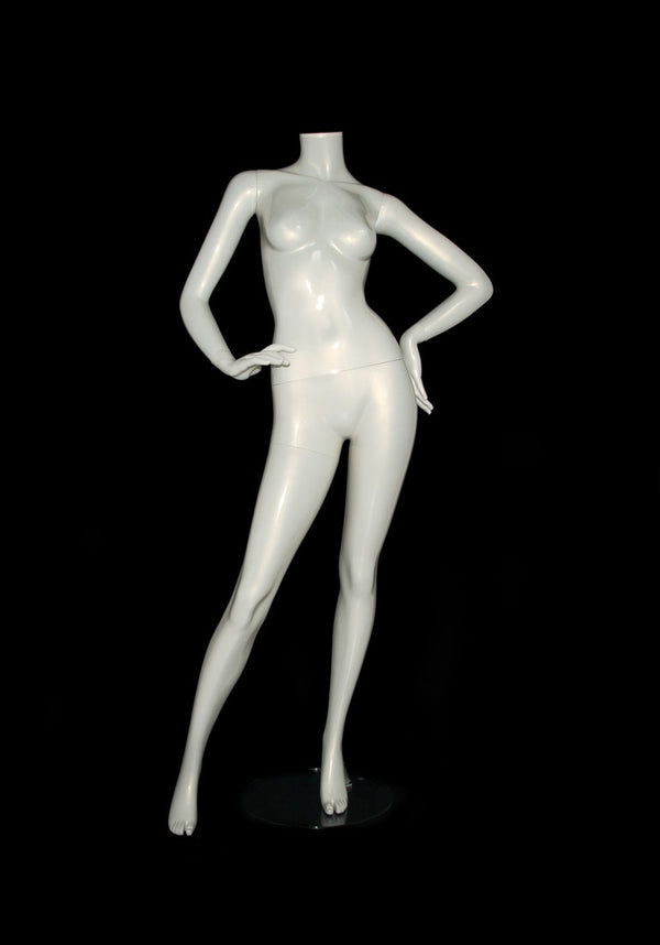 PLASTIC FEMALE MANNEQUIN (427) (MAF-P2-427)