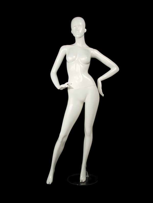 PLASTIC FEMALE MANNEQUIN (427) (MAF-P2-427)