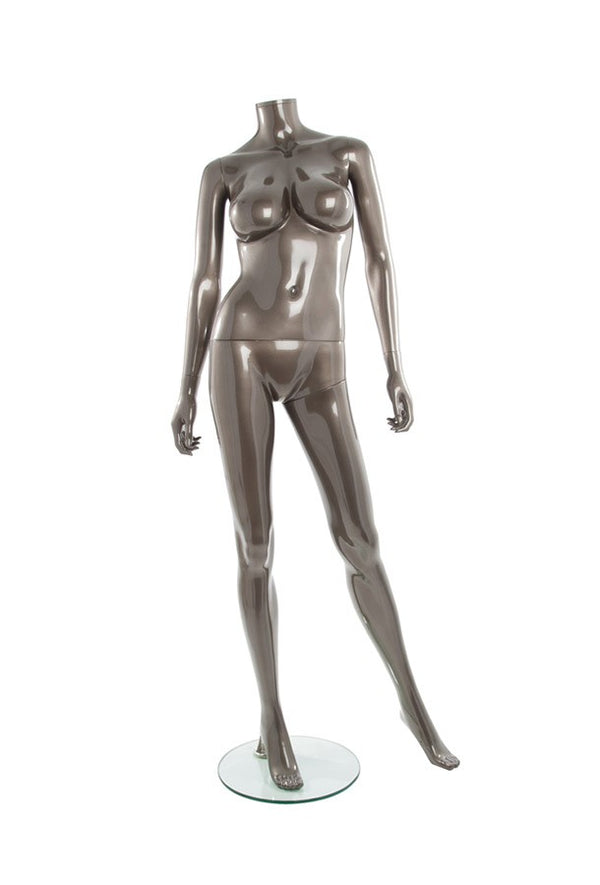 PLASTIC FEMALE BIG BREAST MANNEQUIN (STYLE B401) (MAF-P2-B401)