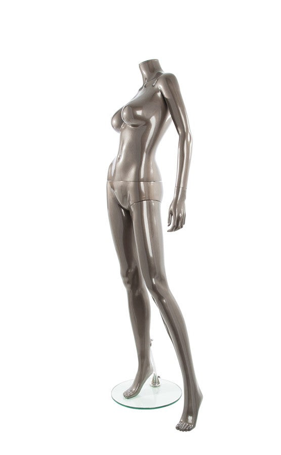 PLASTIC FEMALE BIG BREAST MANNEQUIN (STYLE B401) (MAF-P2-B401)