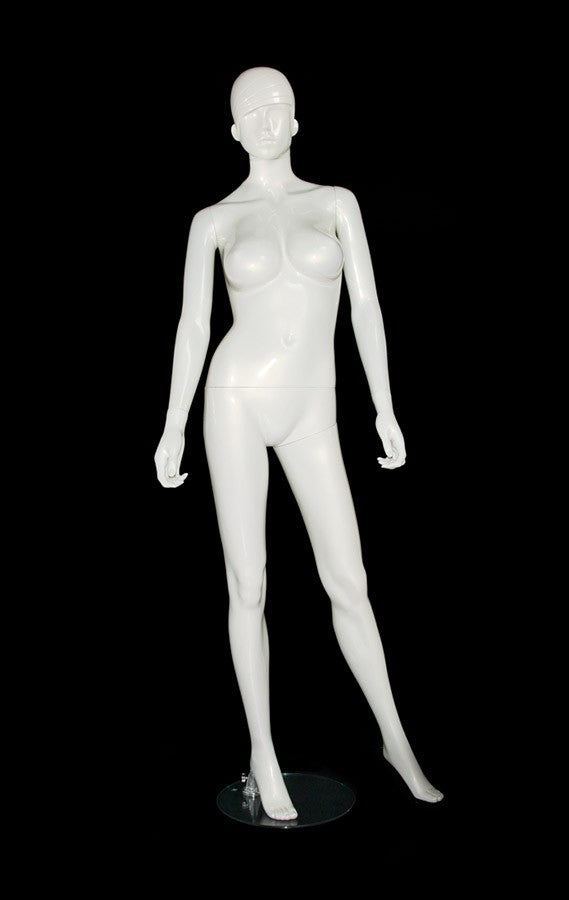 PLASTIC FEMALE BIG BREAST MANNEQUIN (STYLE B401) (MAF-P2-B401)