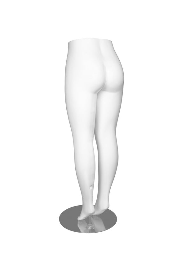 PLUS SIZE LEGS MANNEQUIN (MAF-PL5-LEG/WHT)