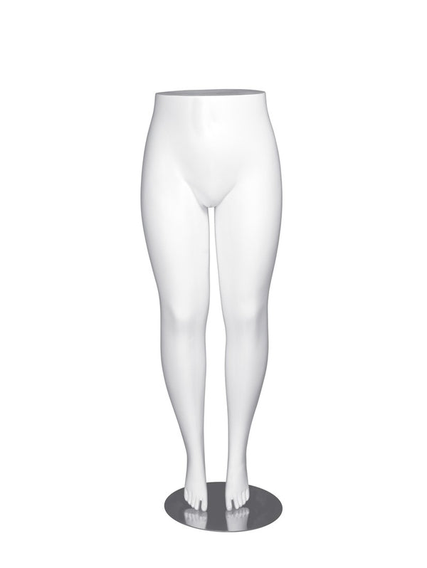 PLUS SIZE LEGS MANNEQUIN (MAF-PL5-LEG/WHT)