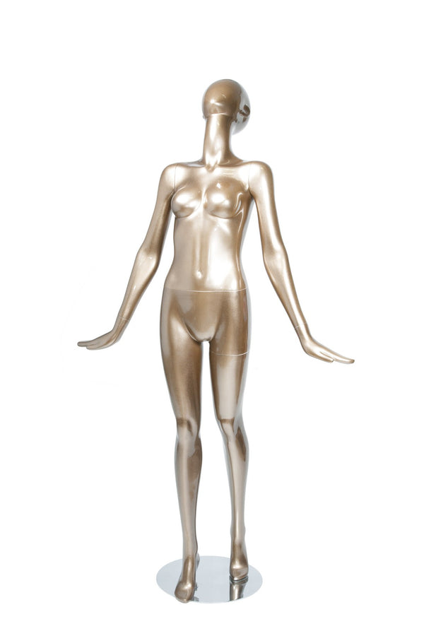 FEMALE EGG FACE MANNEQUIN (MAF-S2-EGG9)