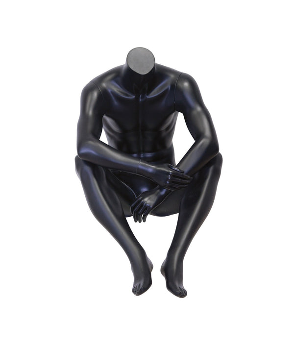 Male Headless Sitting Mannequin (MAM-A1-104)