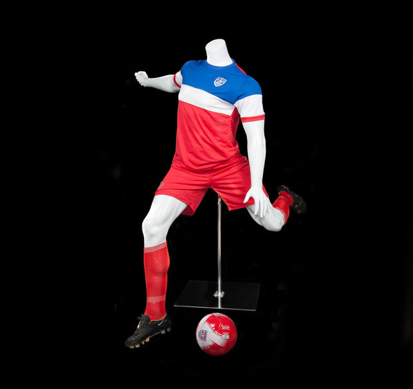 Headless Male Soccer Mannequin (MAM-A1-SOCCER)