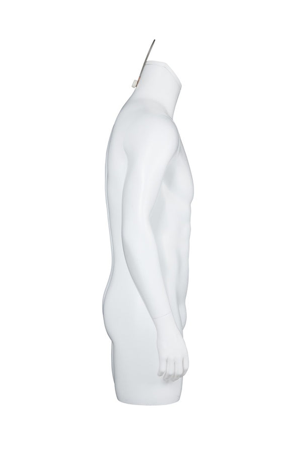 3/4 MALE W/ARMS MANNEQUINS (MAM-A4-3403/WHT)
