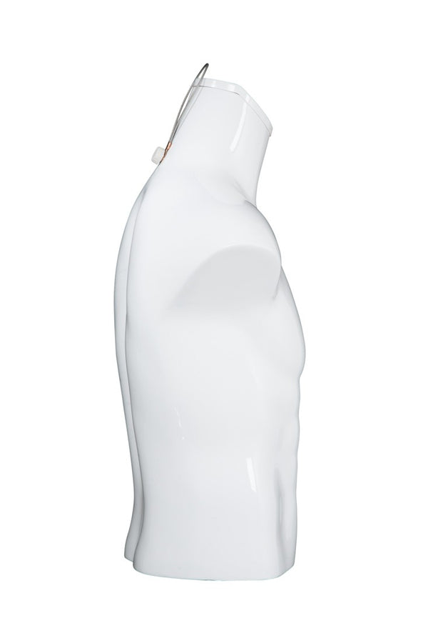 1/2 Male Torso Mannequin (MAM-A4-3404/SWHT)