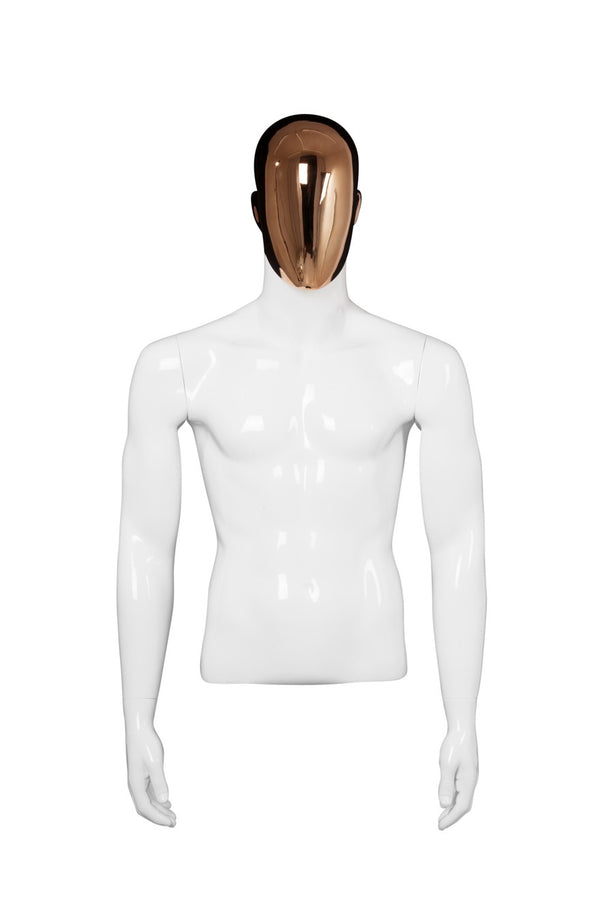 1/2 MALE W/ARMS  MANNEQUINS (MAM-A4-3407)