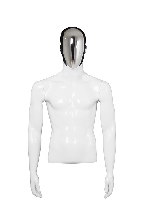 1/2 MALE W/ARMS  MANNEQUINS (MAM-A4-3407)