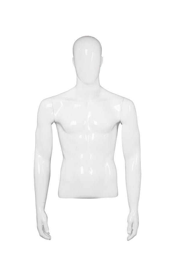1/2 MALE W/ARMS  MANNEQUINS (MAM-A4-3407)