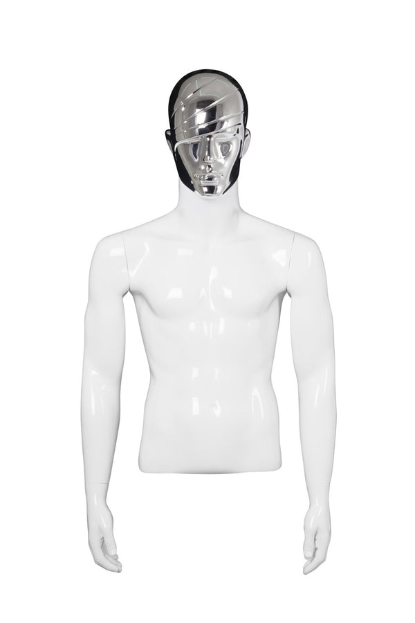 1/2 MALE W/ARMS  MANNEQUINS (MAM-A4-3407)