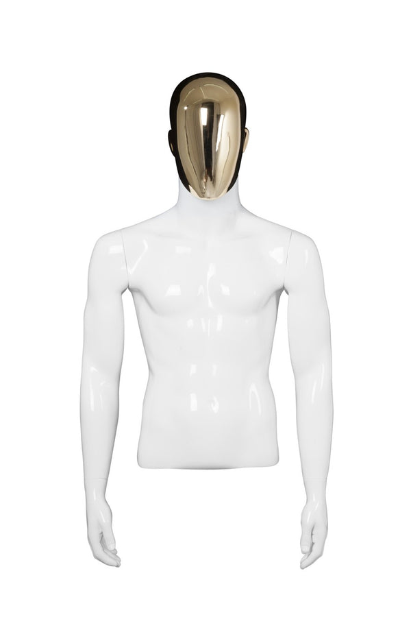 1/2 MALE W/ARMS  MANNEQUINS (MAM-A4-3407)