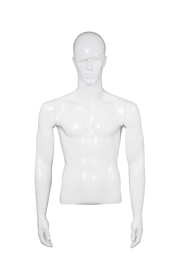 1/2 MALE W/ARMS  MANNEQUINS (MAM-A4-3407)