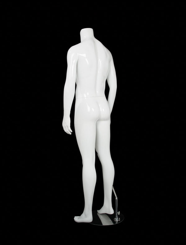 MALE BODY POSE5 W/ CAP - HEAD SOLD SEPARATELY (MAM-BODY5/SWHT)