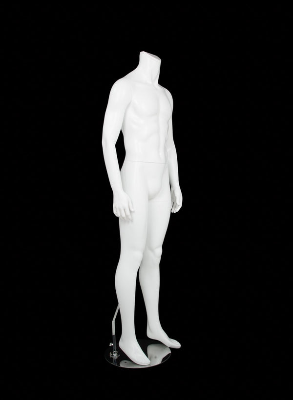 MALE BODY POSE5 W/ CAP - HEAD SOLD SEPARATELY (MAM-BODY5/WHT)