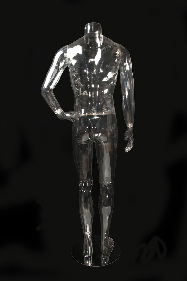 MALE CLEAR MANNEQUIN (101) (MAM-CL1-101)