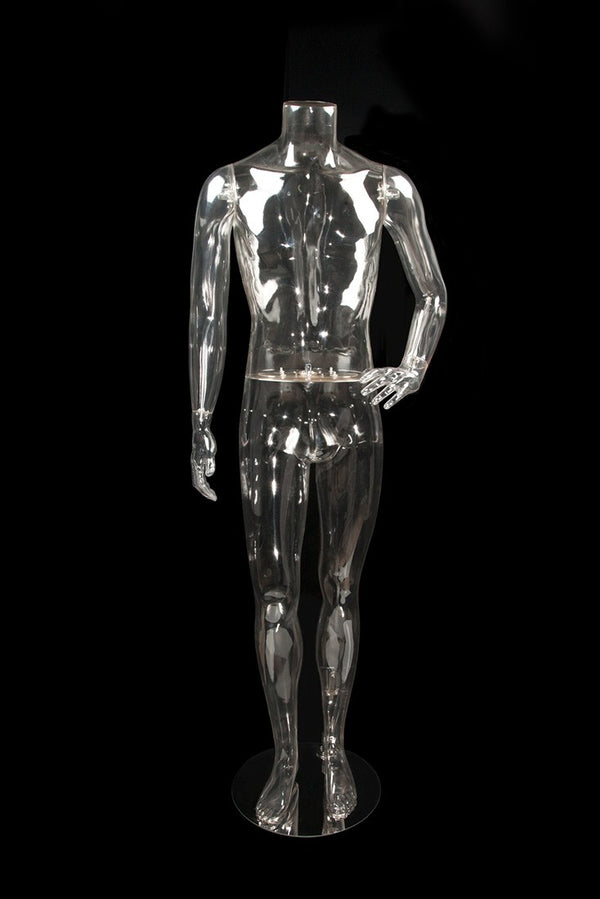 MALE CLEAR MANNEQUIN (101) (MAM-CL1-101)