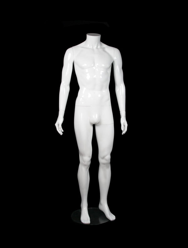 PLASTIC ABSTRACT MALE MANNEQUIN (MAM-P2-DON1)