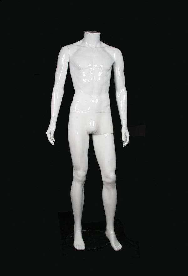 PLASTIC ABSTRACT MALE MANNEQUIN (MAM-P2-DON2)