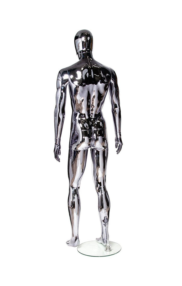 PLASTIC MALE EGG HEAD MANNEQUIN (MAM-P2-EH2/CR)