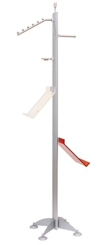 4 WAY BASE FOR OVAL SYSTEM, 1 PC (WS-OV-421/AL)