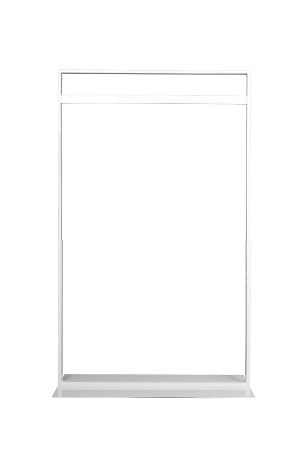 ACCESSORY/CLOTHES RACK (R-401-ADJ/WH)