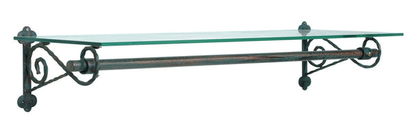 WALL SHELF DECORATIVE W/POLE (WSH-123)