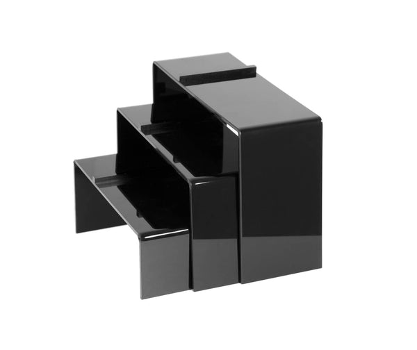 SET OF 3 SHOE RISERS, BLACK  (ACC-1210C/BK)