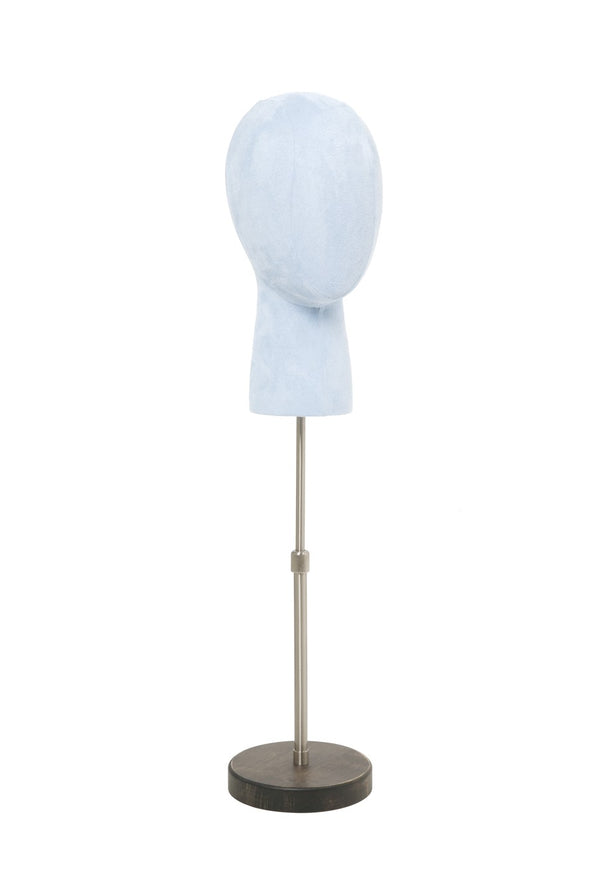 HEAD FORM DISPLAY WITH BASE (BFF-HEAD/LBLU)