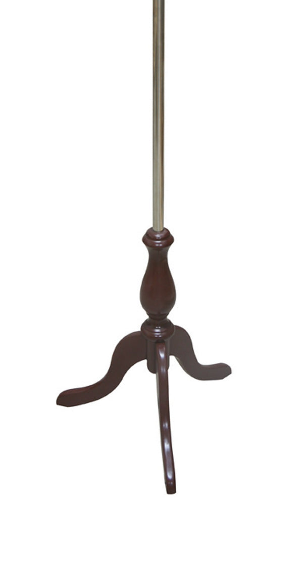 TRIPOD WOODEN BASE - BROWN (BS-BROWN)