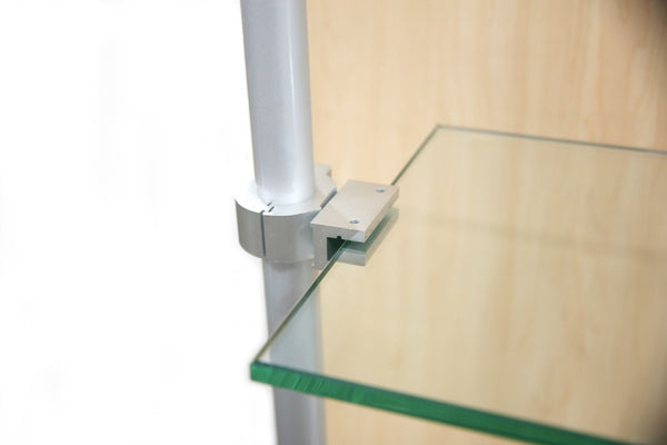 GLASS SHELF BRACKET FOR 28MM PIPE, 2 PCS (CON-P28-GSB)