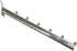 16" OVAL BRACKET W/ 6 BALLS FOR SLAT WALL (HBS-6B-OV16)