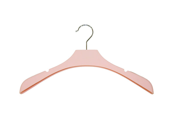 TOP RUBBERIZED HANGER W/NOTCH NON-SLIP (HPT-XNS16), 100 PCS