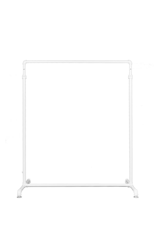 Industrial Pipe Ballet Bar Rack(IND-KBB/WHT)