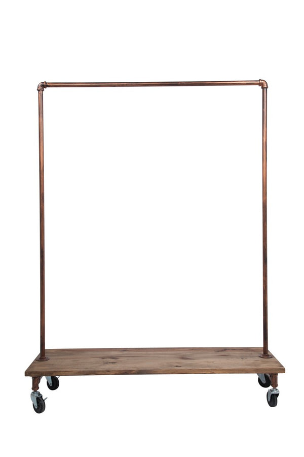 Single Rack With Wood Base (IND-R1)