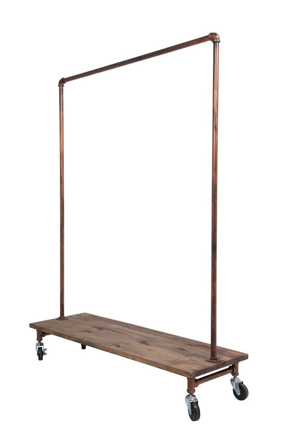 Single Rack With Wood Base (IND-R1)