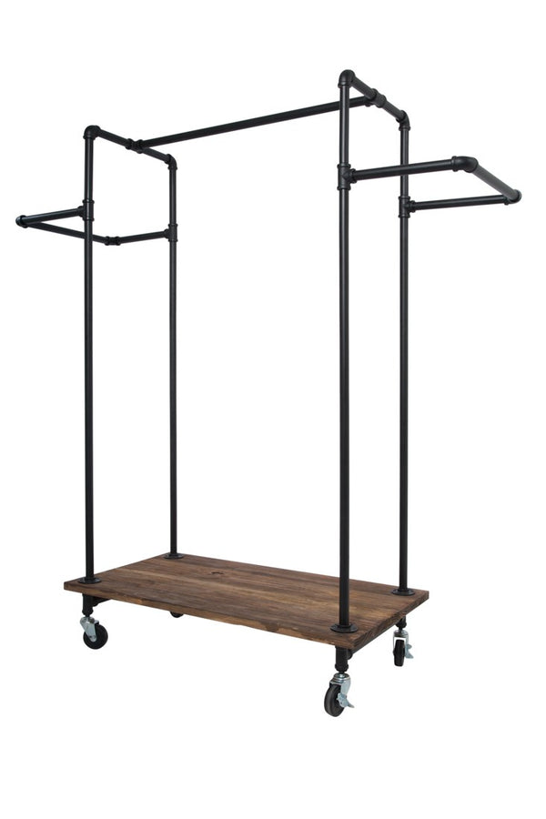 H Rack With Wood Base (IND-R3)