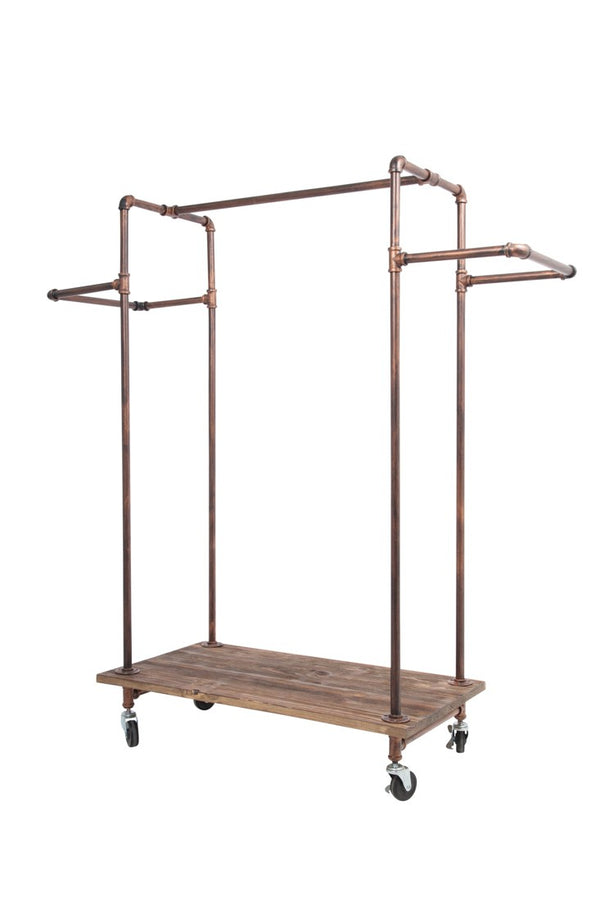 H Rack With Wood Base (IND-R3)