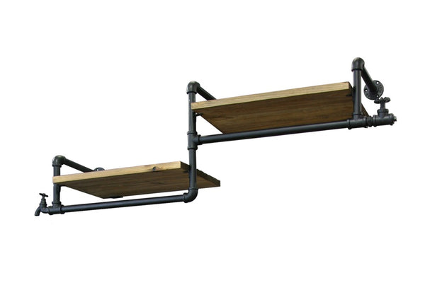 2-Tiered Hanging Wood Shelf (IND-R8)