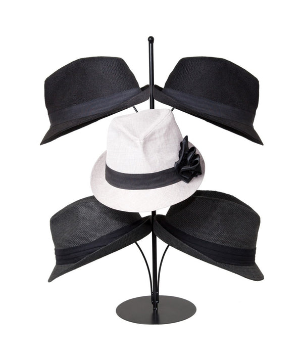 WIRE METAL 5 HAT COUNTER TOP DISPLAY (JR-HAT-DECO5)