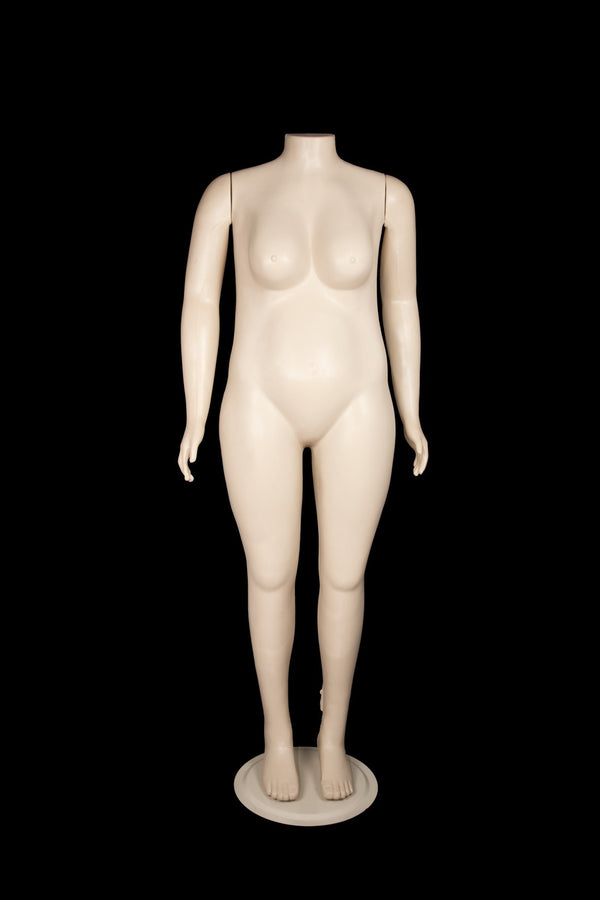 PLUS SIZE PLASTIC BODY FORM WITH LF-BASE (LF-P49)