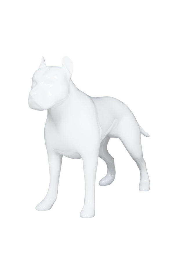 PIT BULL DOG MANNEQUIN (MA-DOG-PIT/SWHT)