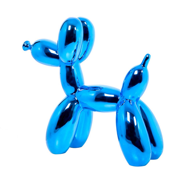 Balloon Dog, Blue Chrome (MA-DOG9/BLUCHR)