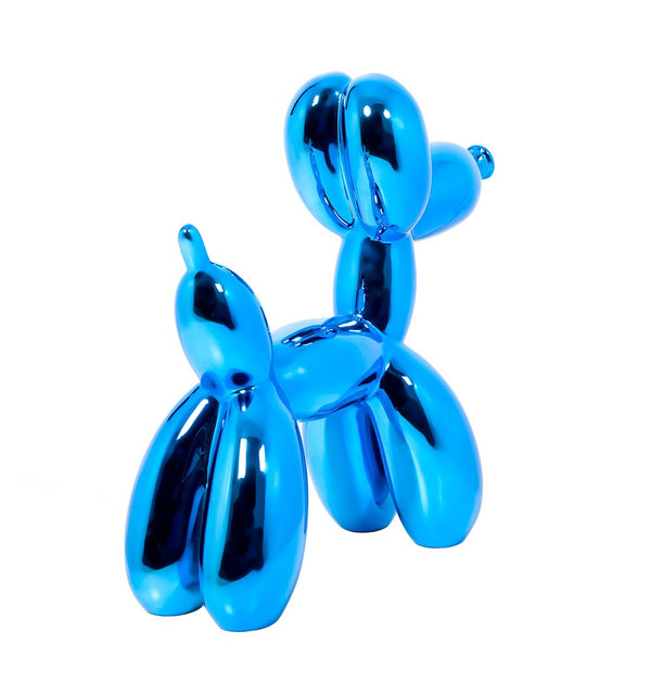 Balloon Dog, Blue Chrome (MA-DOG9/BLUCHR)